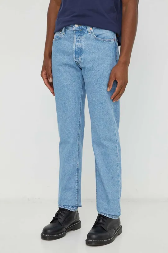 niebieski Levi's jeansy 501 54 Męski