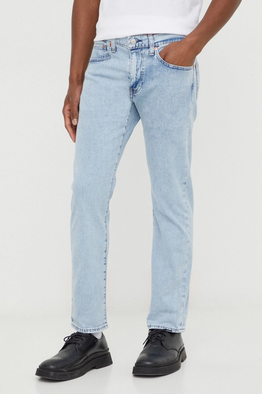 niebieski Levi's jeansy 502 TAPER Męski