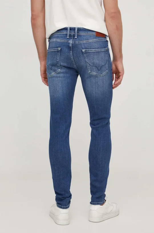 Pepe Jeans jeansy FINSBURY Materiał zasadniczy: 93 % Bawełna, 5 % Poliester, 2 % Elastan Podszewka kieszeni: 65 % Poliester, 35 % Bawełna 