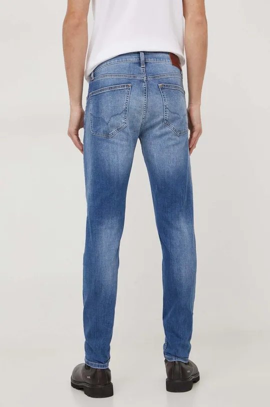 Pepe Jeans jeansy SLIM JEANS Materiał zasadniczy: 95 % Bawełna, 4 % Poliester, 1 % Elastan Podszewka kieszeni: 65 % Poliester, 35 % Bawełna 