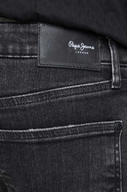 szary Pepe Jeans jeansy