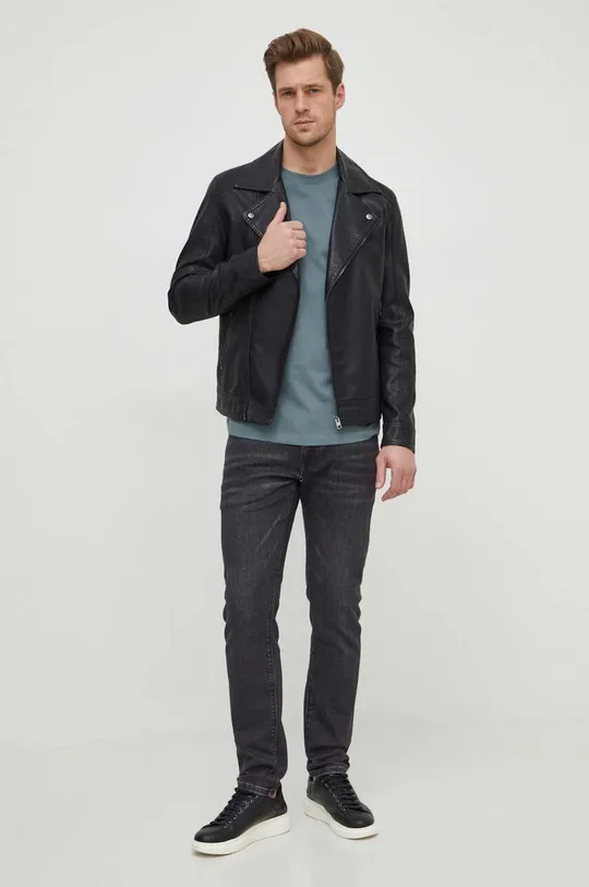 Rifle Pepe Jeans TAPERED sivá
