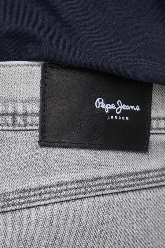 szary Pepe Jeans jeansy