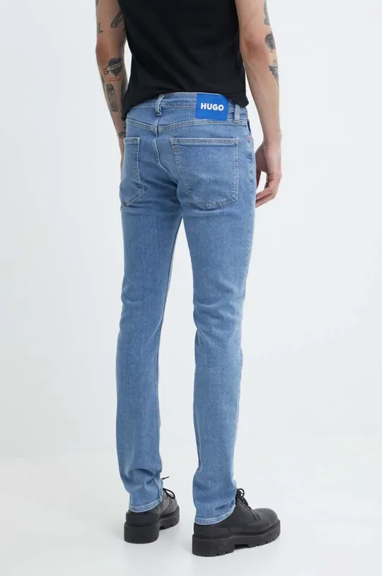Hugo Blue jeans Zane Materiale principale: 98% Cotone, 2% Elastam Fodera delle tasche: 65% Poliestere, 35% Cotone