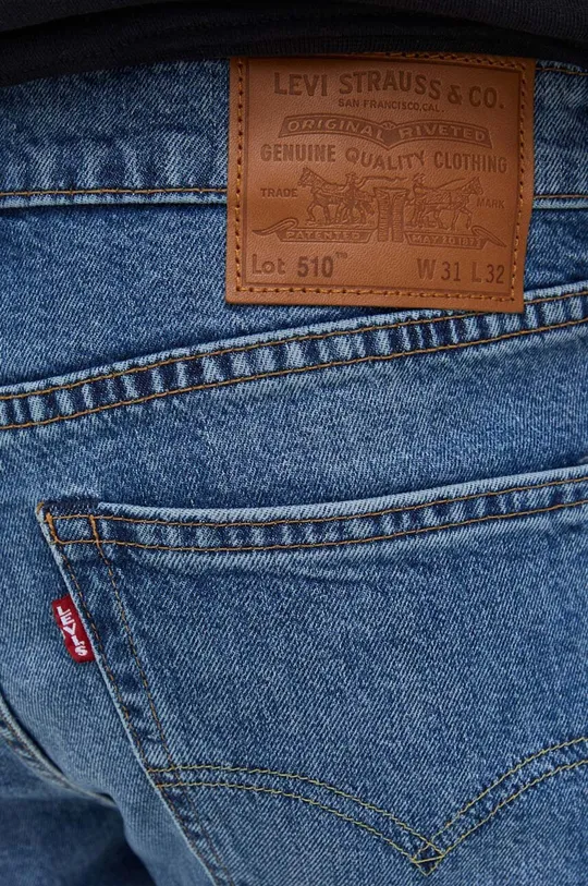 niebieski Levi's jeansy 510 SKINNY