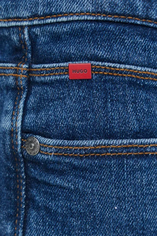 niebieski HUGO jeansy 708