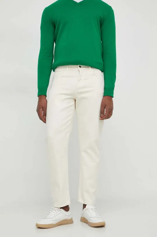 beige United Colors of Benetton jeans Uomo
