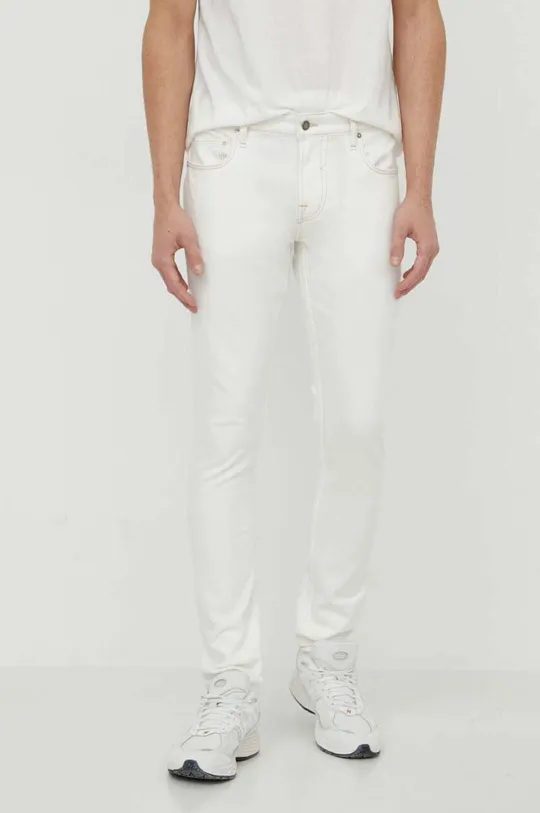 biały Guess jeansy CHRIS Męski