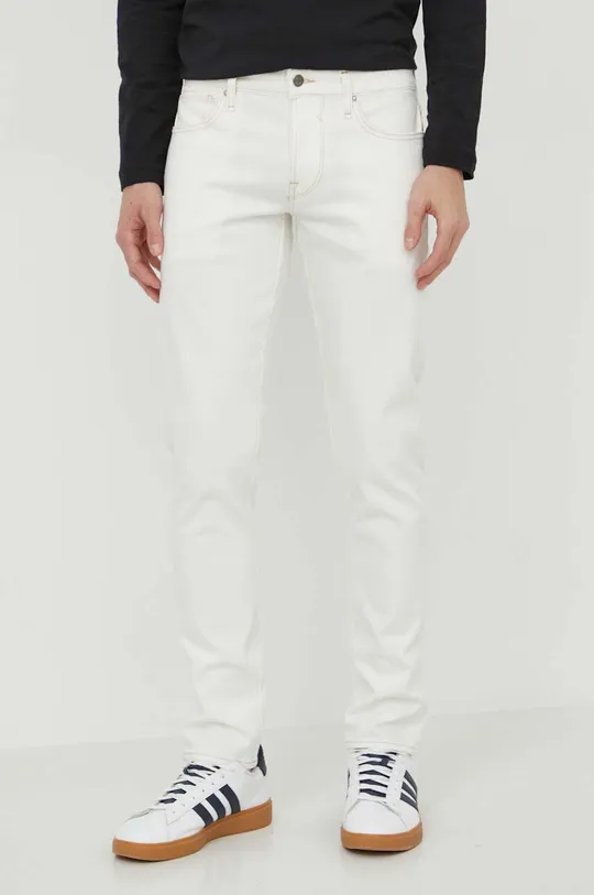 biały Guess jeansy Męski