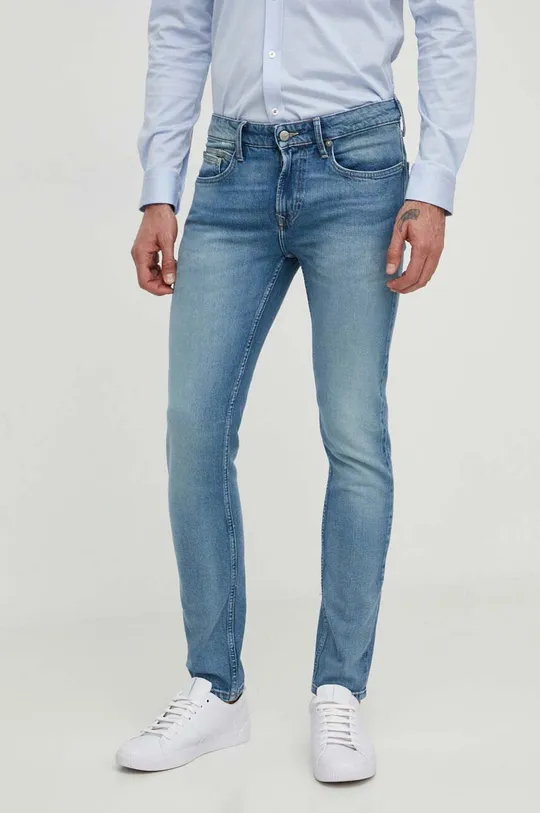 niebieski Pepe Jeans jeansy SLIM JEANS DESERT Męski