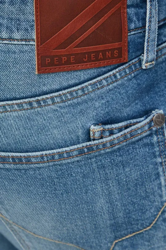 niebieski Pepe Jeans jeansy SLIM JEANS DESERT