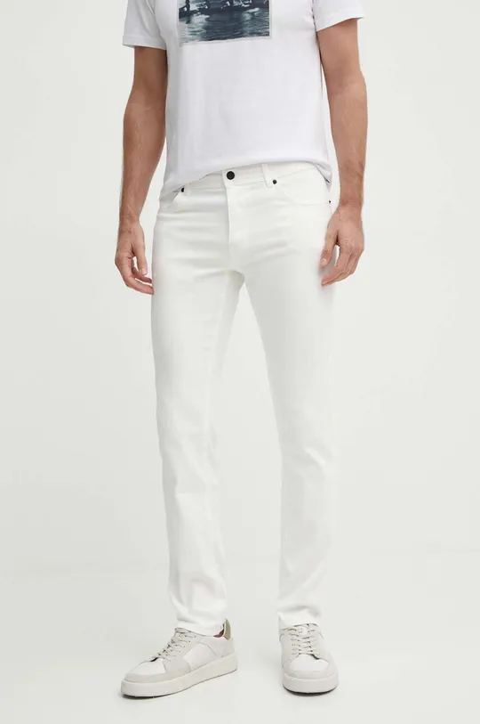 bianco Sisley jeans Uomo