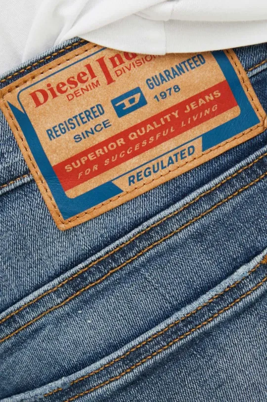 niebieski Diesel jeansy 1981 SLEENKER