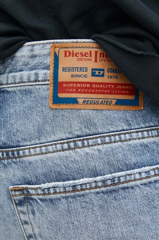niebieski Diesel jeansy 2001 D-MACRO