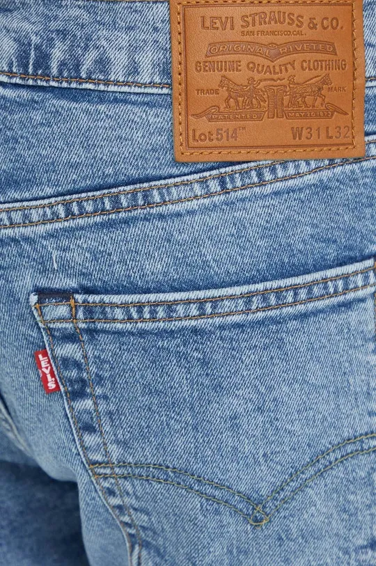 niebieski Levi's jeansy 514 STRAIGHT