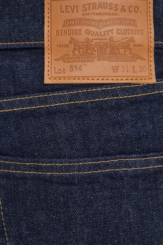 granatowy Levi's jeansy 514 STRAIGHT