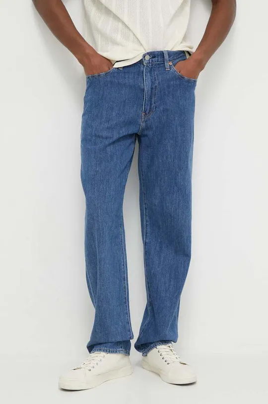 niebieski Levi's jeansy 568 STAY LOOSE Męski