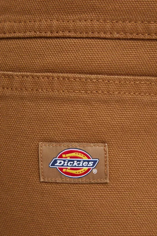 brązowy Dickies jeansy DUCK CARPENTER PANT
