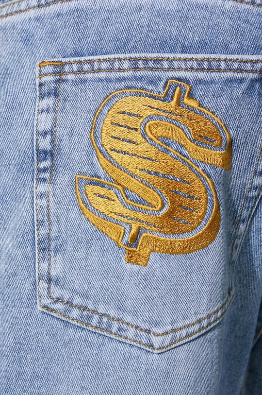 Džíny Billionaire Boys Club Diamond & Dollar Embroidered Denim