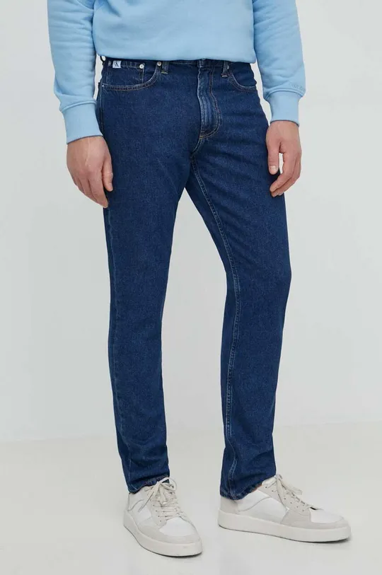 σκούρο μπλε Τζιν παντελόνι Calvin Klein Jeans Ανδρικά