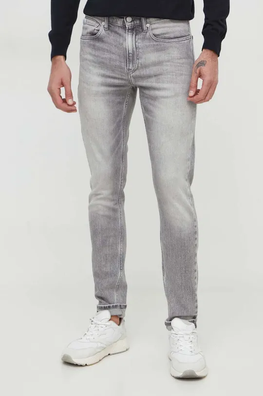 siva Kavbojke Calvin Klein Jeans Moški