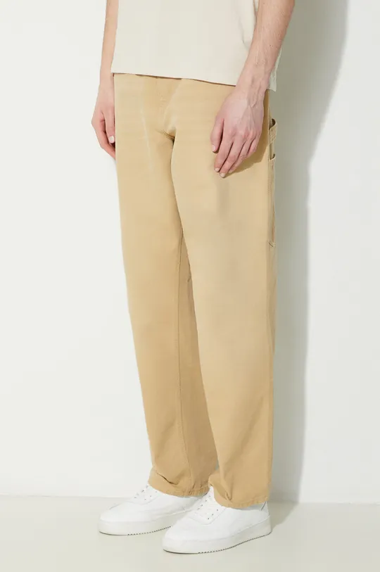 beżowy Carhartt WIP jeansy Single Knee Pant