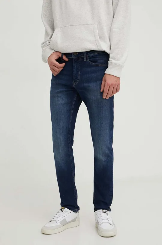granatowy Tommy Jeans jeansy Męski
