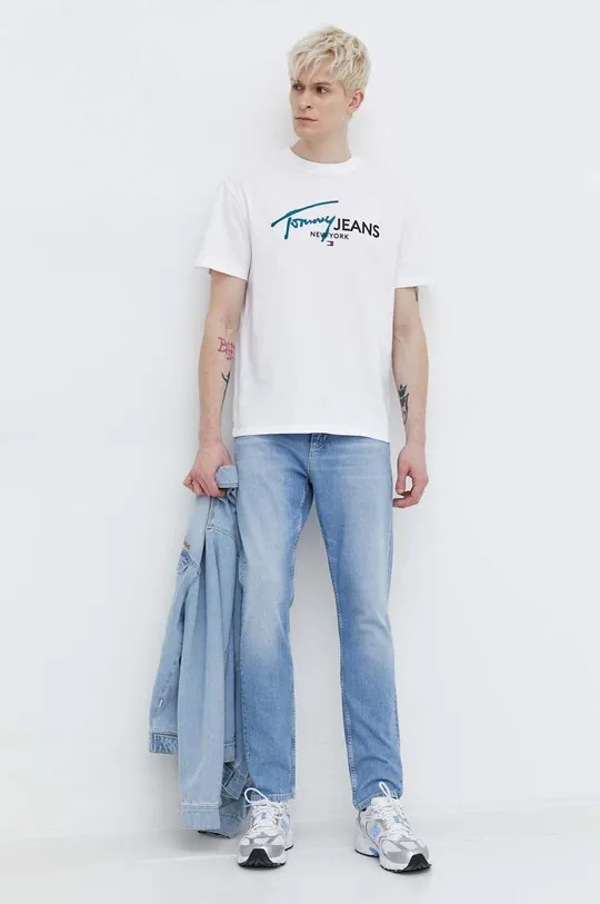 Τζιν παντελόνι Tommy Jeans Scanton μπλε