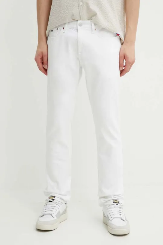 biały Tommy Jeans jeansy Męski