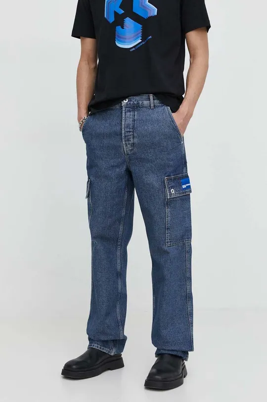 tmavomodrá Rifle Karl Lagerfeld Jeans Pánsky