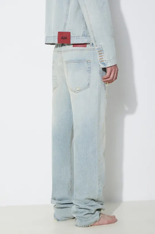 424 jeans Baggy Fit Denim 100% Cotone