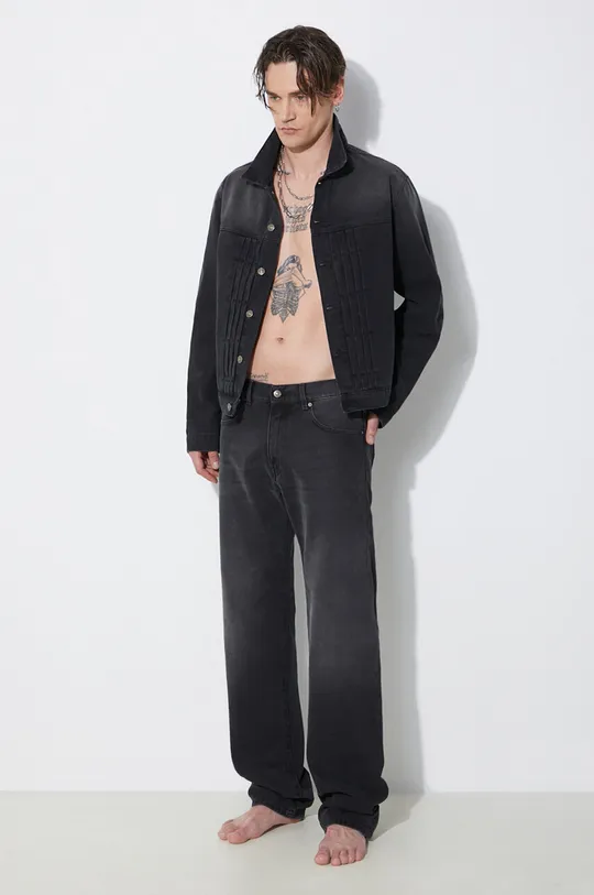 424 jeans Baggy nero