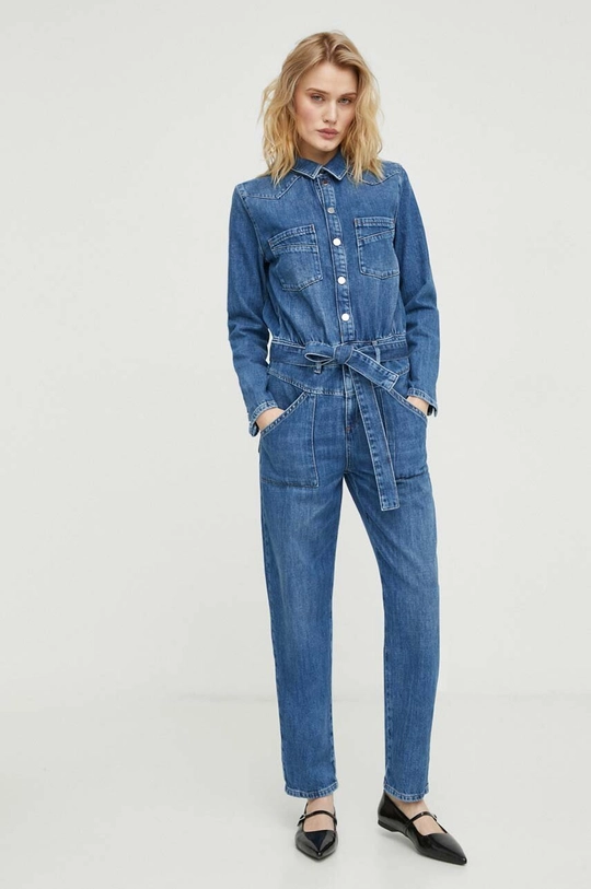 blu BA&SH jumpsuit di jeans Donna