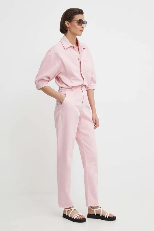 ροζ Ολόσωμη φόρμα τζιν Pepe Jeans Γυναικεία