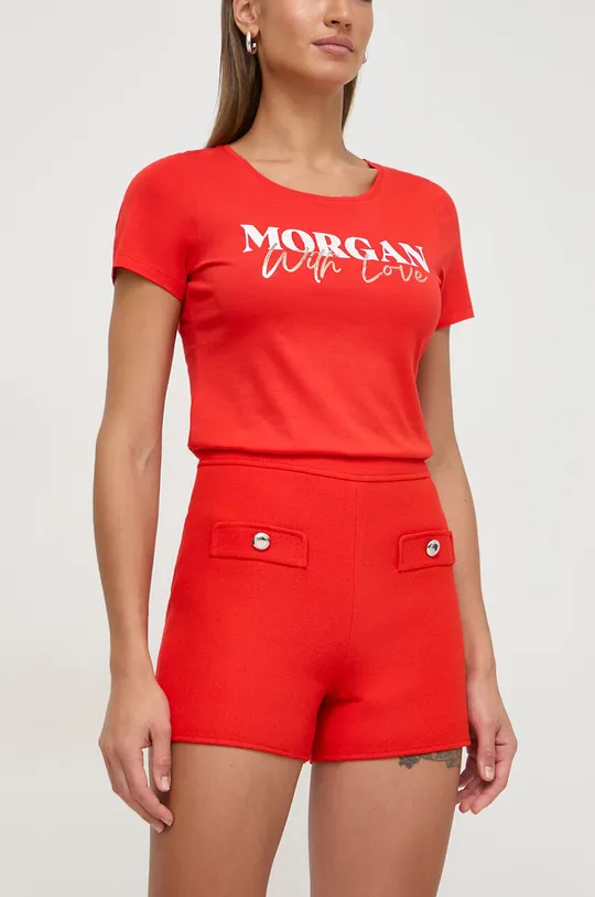 rosso Morgan pantaloncini Donna