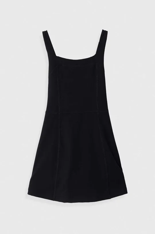 crna Dječja haljina Abercrombie & Fitch Za djevojčice