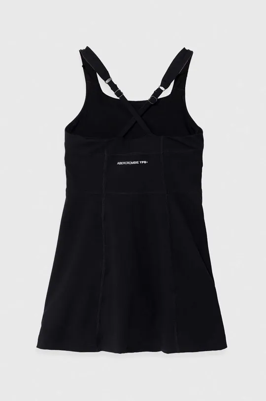 Dievčenské šaty Abercrombie & Fitch čierna