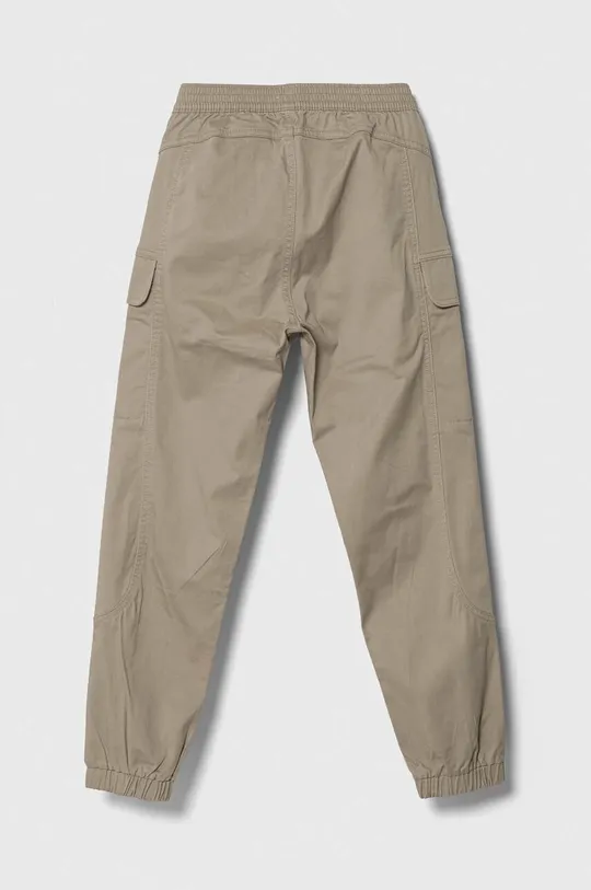 Calvin Klein Jeans spodnie dziecięce brązowy