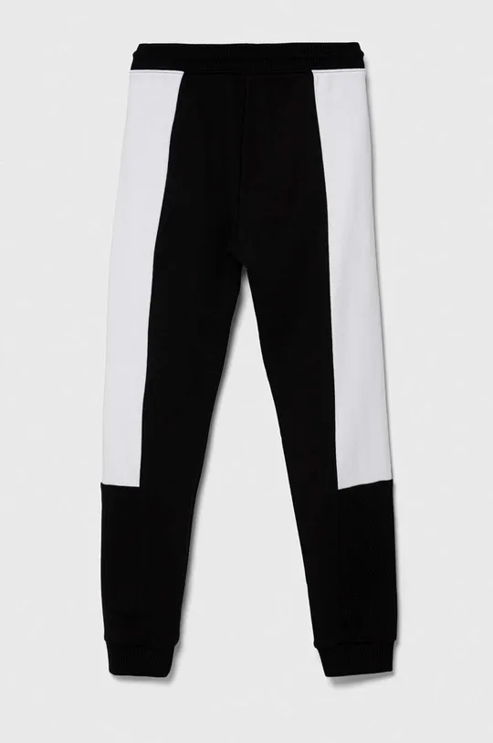 Calvin Klein Jeans gyerek pamut melegítőnadrág fekete
