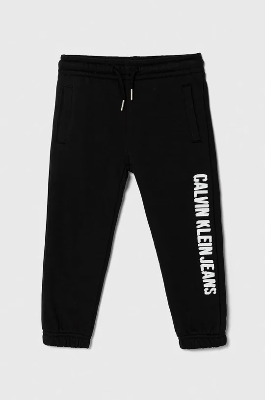 чёрный Детские спортивные штаны Calvin Klein Jeans Для мальчиков