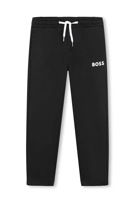 чёрный Детские спортивные штаны BOSS Для мальчиков