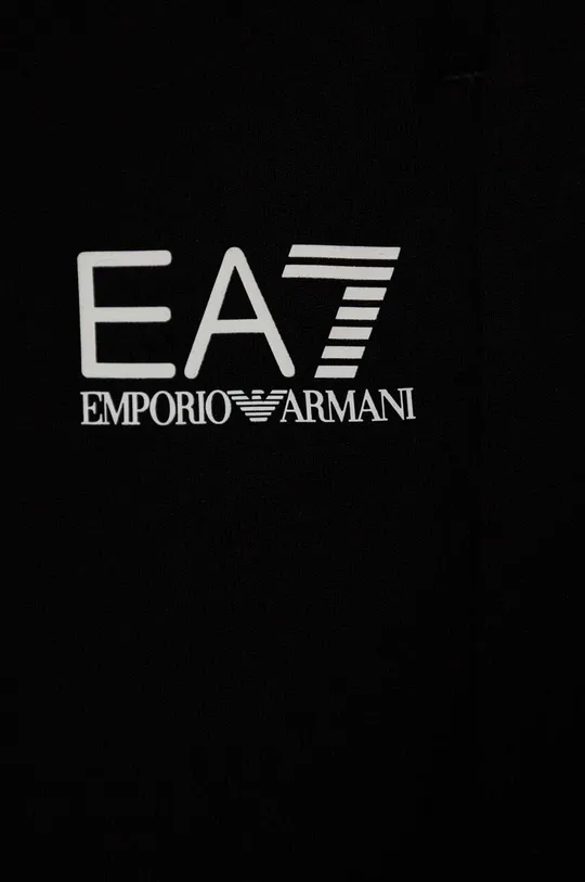 Detské tepláky EA7 Emporio Armani 1. látka: 100 % Bavlna 2. látka: 100 % Polyester Elastická manžeta: 95 % Bavlna, 5 % Elastan