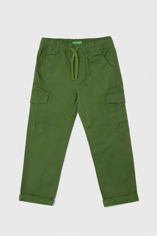 zelena Otroške hlače United Colors of Benetton Fantovski