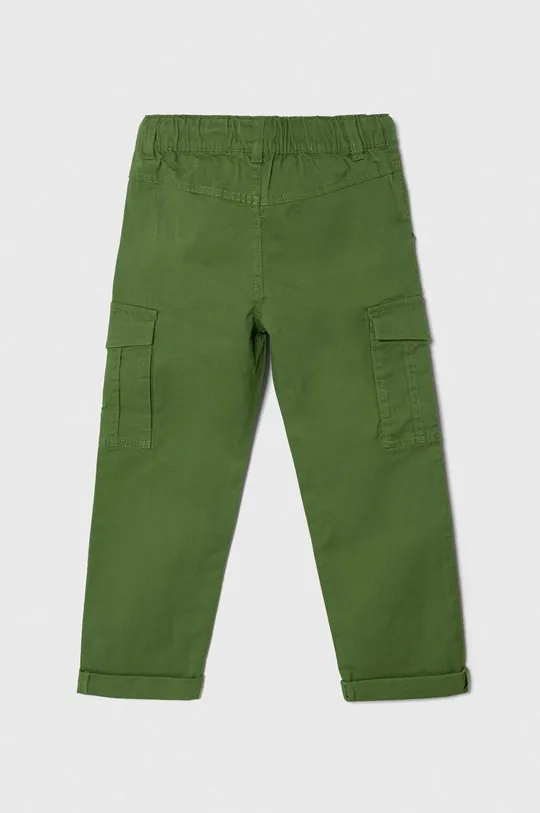 Otroške hlače United Colors of Benetton zelena