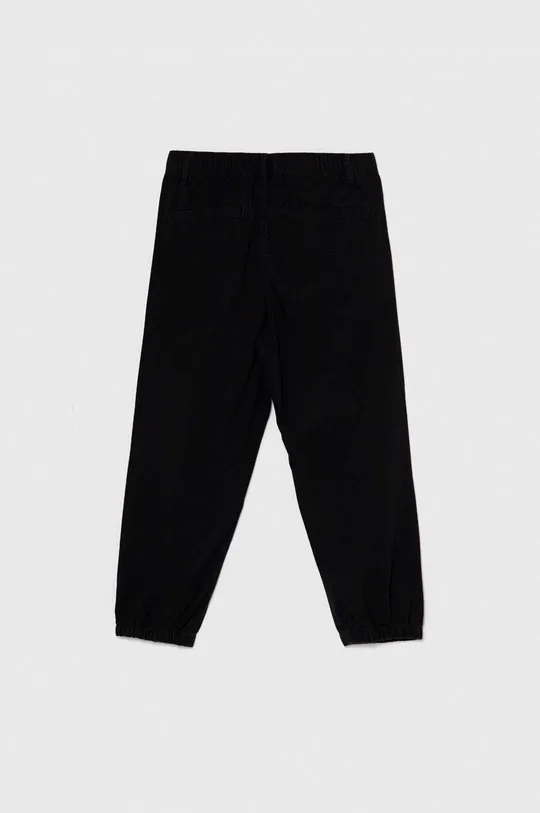 Детские хлопковые брюки United Colors of Benetton чёрный