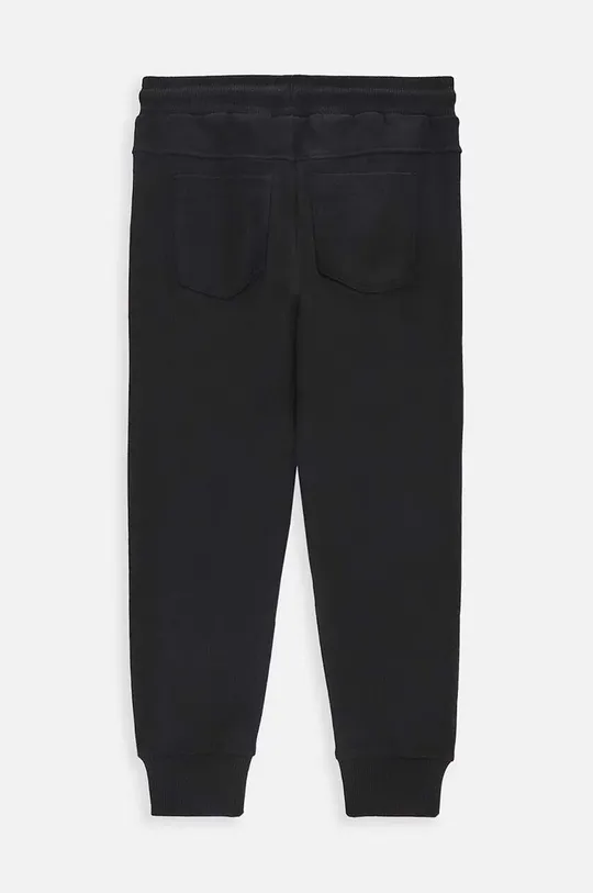 Coccodrillo spodnie dresowe bawełniane dziecięce czarny