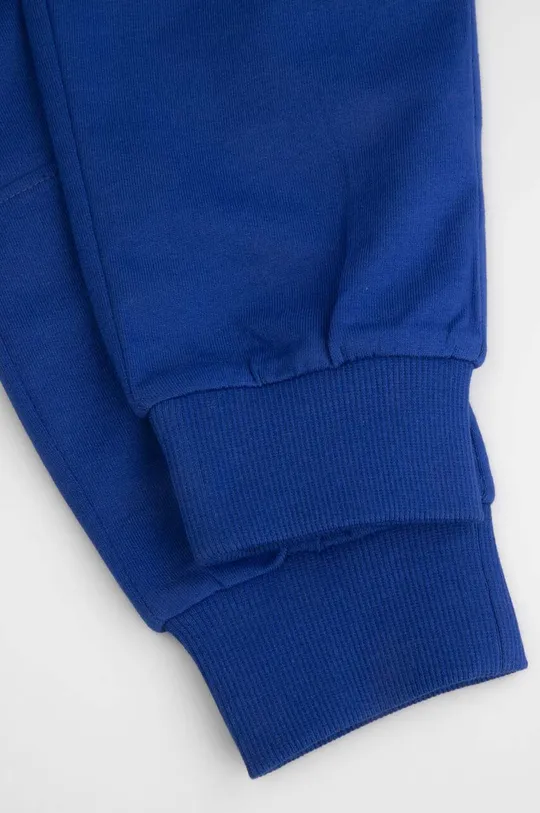 темно-синій Дитячі бавовняні штани Coccodrillo