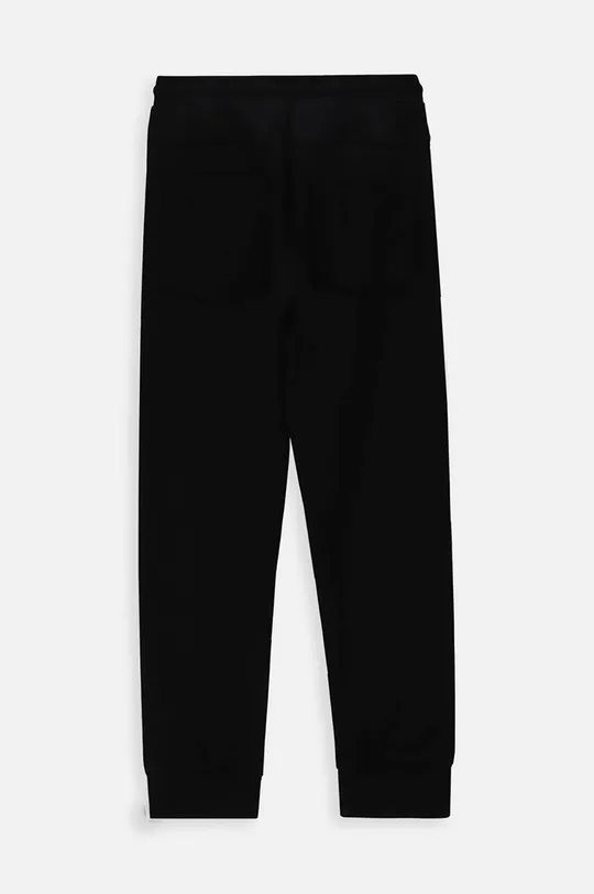Παιδικό βαμβακερό παντελόνι Coccodrillo μαύρο