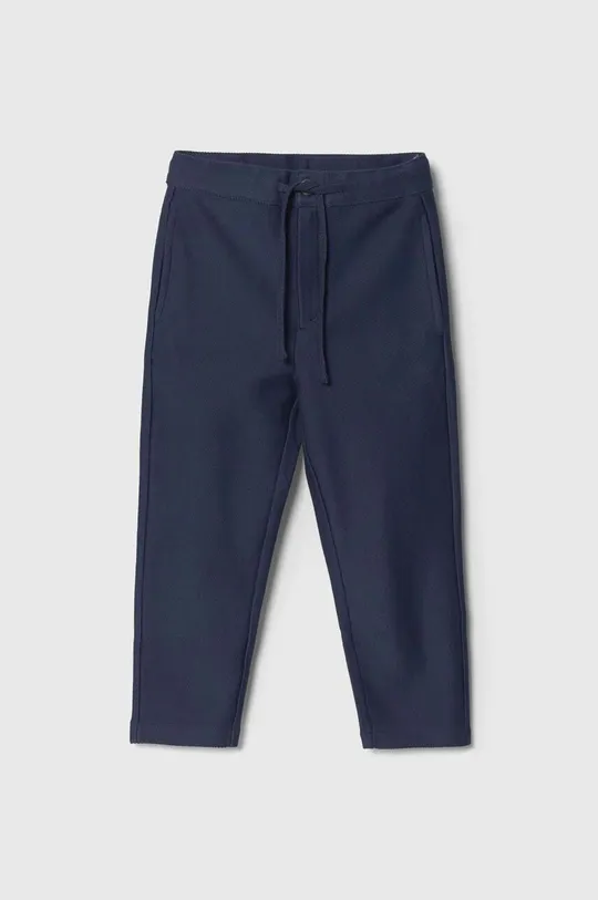 тёмно-синий Детские хлопковые брюки United Colors of Benetton Для мальчиков