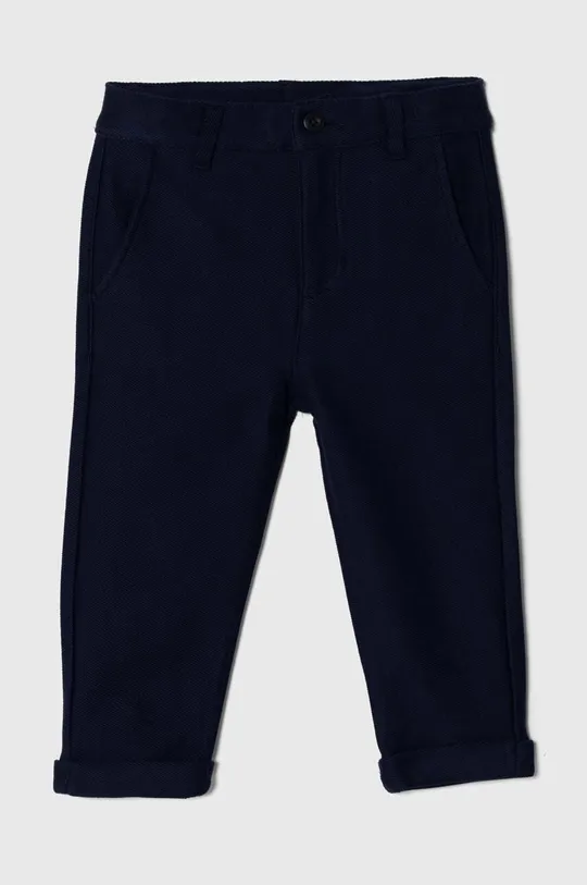 тёмно-синий Детские хлопковые брюки United Colors of Benetton Для мальчиков